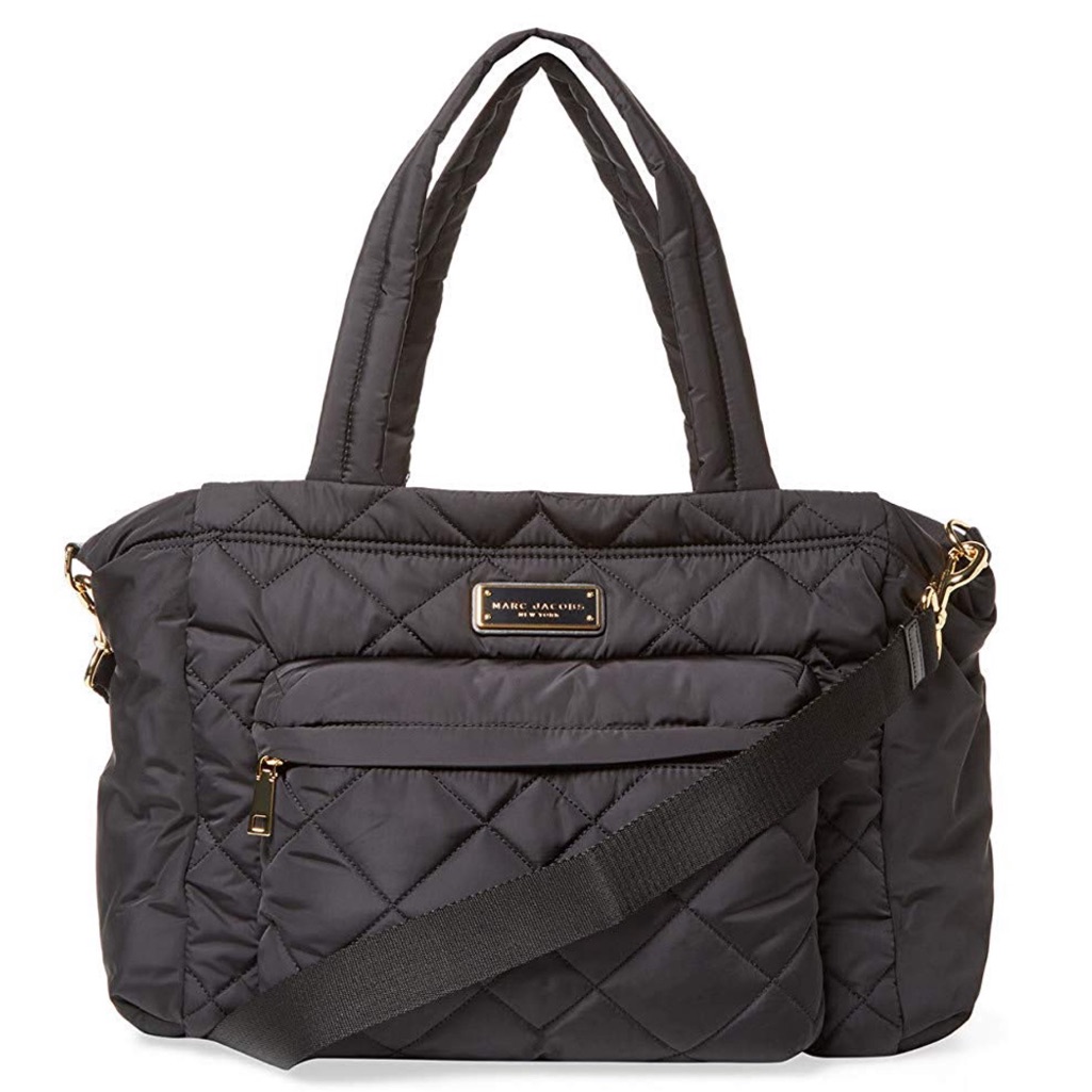 Marc Jacobs Quilted Nylon Diaper Bag/Changing Pad